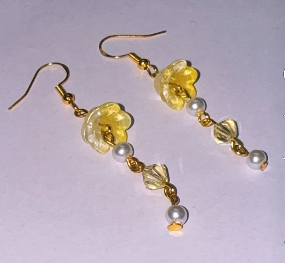 ✩🪼°。 💛⋆⸜ 💎 Themed Earrings!